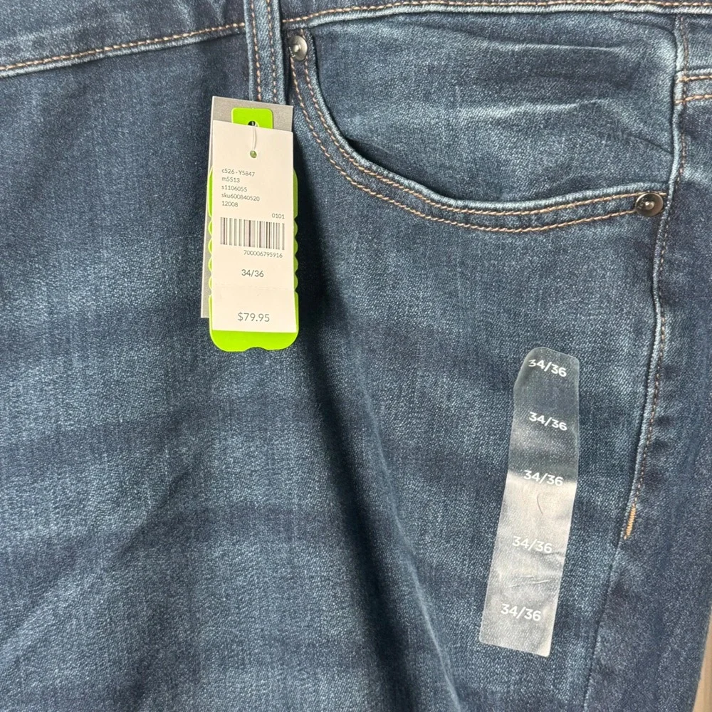 Lane Bryant Jeans Women 34/36 Blue Signature Fit Bootcut‎ Mid-Rise NEW